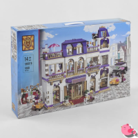 Конструктор замок Гранд Готель (180076), у наборі 1668 деталей.