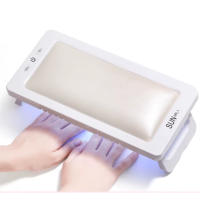 Лампа для маникюра с подлокотником 88Вт, от USB, SUN HPL 1 / Лампа для ногтей Белая