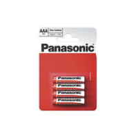 Батарейки Panasonic - Red Zinc ААА R03, 1.5V, 4/48/240 шт.