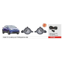 Фари дод. модель Toyota C-HR 2018-/U.S TYPE/TY-106/H11-12V55W/eл.проводка (TY-106)