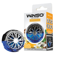 Освіжувач повітря Winso Merssus на дефлектор з регулюванням інтенсивності 18мл Vanilla Coconut