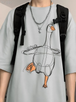 Футболка з ДТФ принтом - Світло-сірий - 57-495