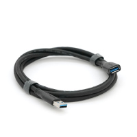 Удлинитель VEGGIEG USB 3.0 AM/AF, 1.5m, Black