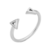 Серебряное кольцо безразмерное S023 размер:16;16.5;17;18.5;