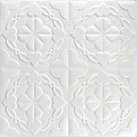 Самоклеющаяся декоративная потолочно-стеновая 3D панель 700x700x5мм (113) SW-00000009