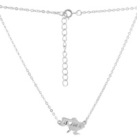 Серебряное колье CatalogSilver с без камней, вес изделия 2,52 гр (2133575) 450480 размер