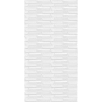 Самоклеющаяся 3D панель белая кладка 3080х700х5мм SW-00001759