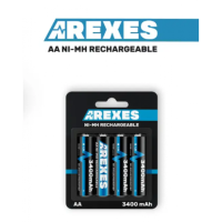 Аккумулятор АА Arexes (3400mAh) 1.2v (NI-MH) пальчик