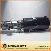 Маслостанція HIDROS 24В - 3,0 кВт 4,2см³ 12л (PowerPack) під будь-який гідроциліндр