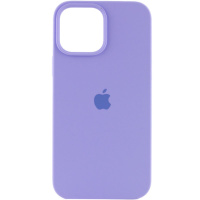 Чохол для Apple iPhone 14 Pro Max - Silicone Case Full Protective (AA) Бузковий / Dasheen - купити в SmartEra.ua