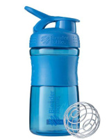 Шейкер спортивний (пляшка) BlenderBottle SportMixer Flip 20oz/590ml Cyan (Original)