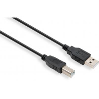 Кабель для принтера USB 2.0 AM/BM 1.8 m Vinga (VCPDCAMBM1.8BK)