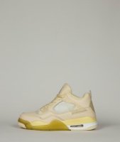 Жіночі кросівки Nike Air Jordan 4 retro Fur Beige