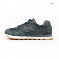 New Balance 574 сірі на бежевій