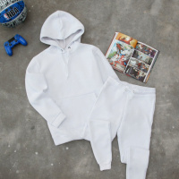 Костюм зимовий на флісі  білий