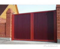 Ворота из профлиста №4
