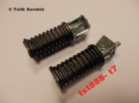 Подножки пассажира в сборе ЯВА/JAWA 350, 638, 634 Made in ЧЕХИЯ