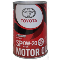 Моторное масло Toyota Motor Oil SP 0W-20 1 л