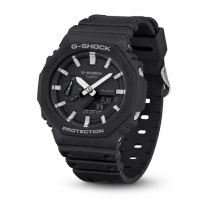 Чоловічий годинник Casio G-SHOCK GA-2100-1A Carbon Core Guard спортивний протиударний