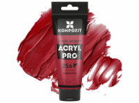 Краска художественная Acryl PRO ART Kompozit 75 мл, 256 кадмий красный