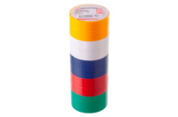 Лента изоляционная Intertool 10 м ассорти (IT-0014) (10 шт.)