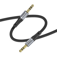 AUX кабель Hoco UPA26 Jack 3.5 to Jack 3.5 1m черный
