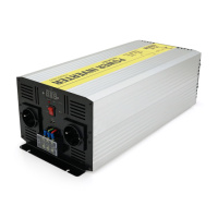 Інвертор напруги RITAR RSC-4000, 12V/220V, 4000W з правільною синусоїдою, 2xShuko, 1xUSB, клемні дроти, клемні колодки, BOX, Q2