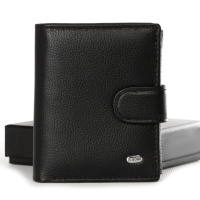 PODIUM Кошелек Classic Мужской кожа DR. BOND M3748 black