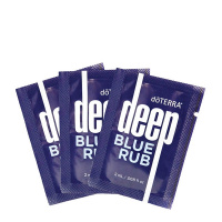 Крем от боли в суставах с натуральными эфирными маслами Дотерра DEEP BLUE Глубокая синева пробник 10 шт по 2мл