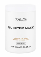 Маска 3DeLuxe Professional Nutritive Mask для сухих и повреждённых волос 1000 мл