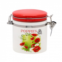 Банка керамическая с замком 500 мл «Мак» ZF 1376 PK