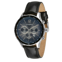 Чоловічий годинник GOODYEAR G.S01260.01.02 — Класична модель з тахіметром та шкіряним ремінцем