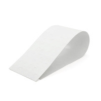 Изоляционная бумага в кольце для аккумуляторов РЕТ 18650, высокая термостойкость, клеевая основа, White, 130шт в ленте, цена за ленту