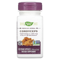 Кордіцепс, 500 мг, Cordyceps, Nature's Way, 60 вегетаріанських капсул