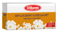 Маргарин Вершковий Київський 72,5 % 850 гр Олком / Olkom