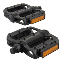 Велосипедні педалі Grey's із алюмінієвого сплаву, чорні, 1 пара GR14420