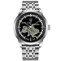 Awarder 043 Де би не був Silver-Black Steel Automatic