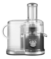 Центрифужная соковыжималка настольная KitchenAid 5KVJ0333EMS , 2 скорости, серебряный медальон