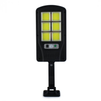 Уличный фонарь c солнечной панелью LED Solar Street Light BL BK 120-6COB ∙ Аккумуляторный светильник с датчиком движения и пультом 2200mA на...