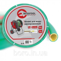 Шланг для воды 4-х слойный 3/4«, 10м, армированный, PVC Intertool GE-4121