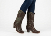 Чоботи шкіряні демісезонні. Б/У