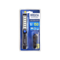 Переноска діодна SMD 6/150lm +1W L=165 D=25/900mAh/microUSB Brevia Led Pen Light 11210/магніт