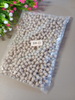 Акриловые бусины/ 8 мм / серые / 250 грам