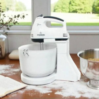 Кухонний міксер Crownberg CB-7320 настільний з підставкою та чашею, 7 швидкостей