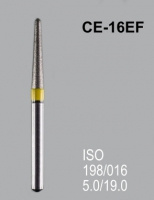 Алмазный бор Mani скругленый конус CE CE-16F