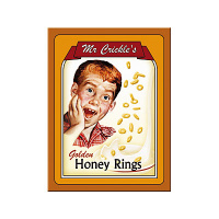 Магніт 8x6 см «Mr Crickle's - Honey Rings» Nostalgic Art (14193)
