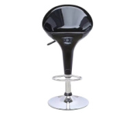 Стілець Джоллі барний високий чорний