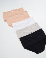 Батальні трусики жіночі - леопардовий мікс 5XL, 6XL, 7XL, 8XL, 9XL, 10XL    5 шт.