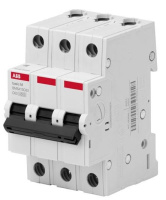 Автоматичний вимикач ABB Basic M 25A, 3p, C