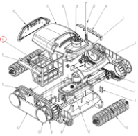 Кошик фільтра для робота-пилососа Wybotics WY350 (B.WY310.01.004)